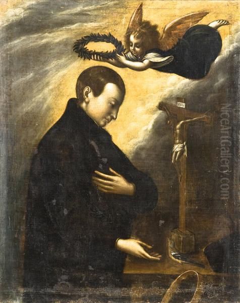 San Luigi Gonzaga In Preghiera - view 1