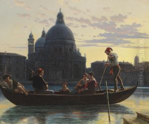The Gondola Party, Venice. The Gondola Party, Venice.