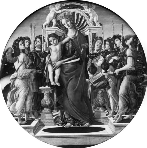 Madonna and Child with Angels Carrying Candlesticks - view 1