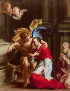 Attribuito San Carlo Borromeo by Francesco Caccianiga