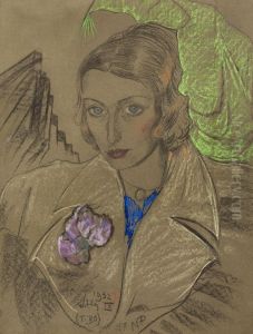 Portrait of Janina Turowska-Leszczynska