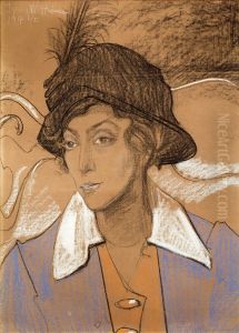 Portrait of Wanda Maria Skarzynska, nee Romm Portrait of Wanda Maria Skarzynska, nee Romm