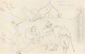 A parade of the masks... by Stanislaw Ignacy Witkiewicz (Witkacy)