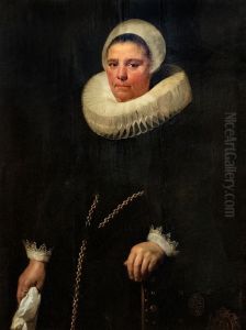 Portrait de femme by Nicolaes Eliaszoon Pickenoy