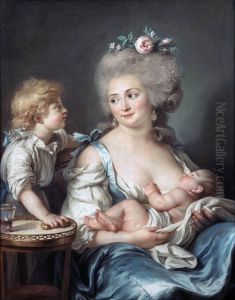 Portrait of Madame Charles Mitoire with Her Children