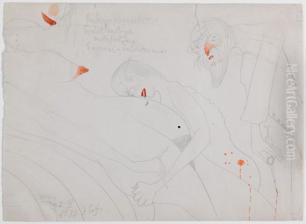 Professor Kronecker gave Oedipus an anti-sphinxin injection - to no avail - view 1