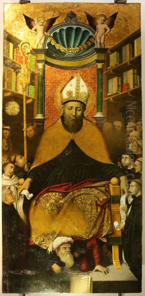 Sant'Agostino in cattedra - view 1