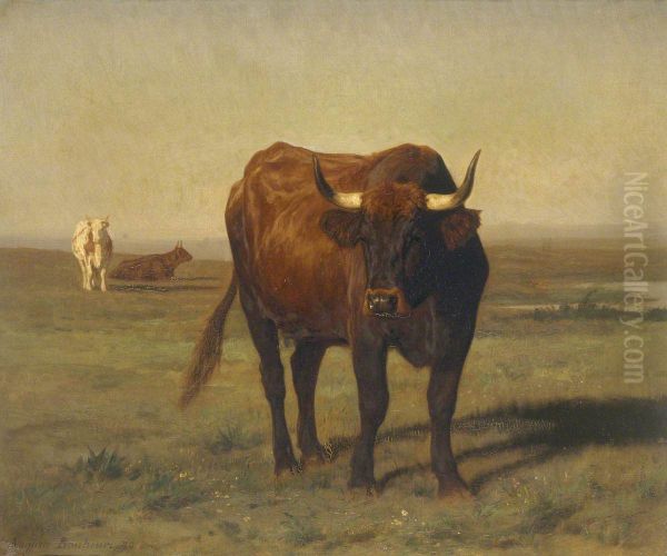 Cattle in Landscape - view 1