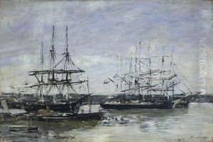 Bordeaux by Eugene Louis Boudin