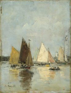 The Return of the Boats by Eugene Louis Boudin