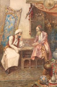 Les Joueurs De Backgammon