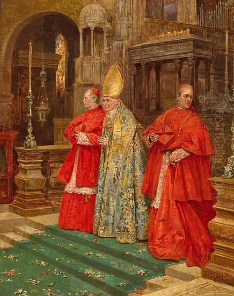 Saying Mass - view 1