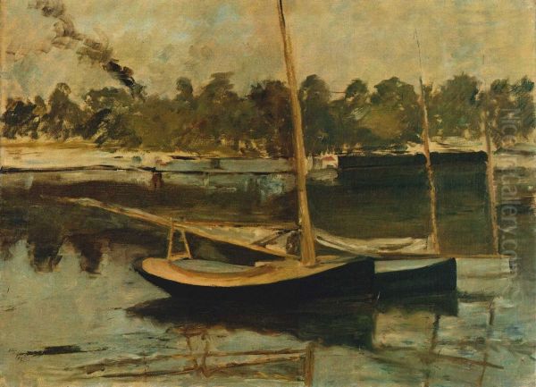 Segelboote in Argenteuil - view 1
