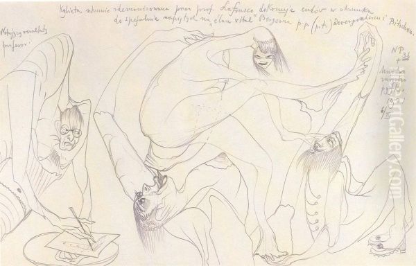 Artificially demonized woman - view 1