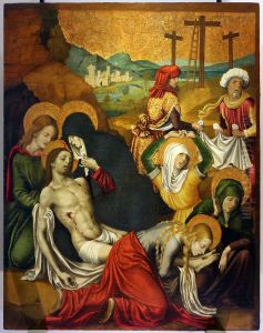 Il seppellimento di Cristo