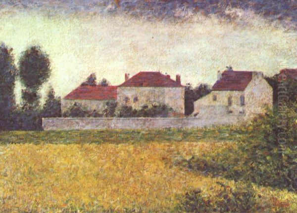 Ville d'Avray, Die weissen Hauser - view 1