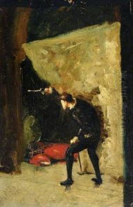 The Death of Polonius by Jean-Louis-Ernest Meissonier