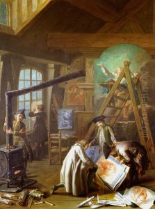 Interior of an Artist's Studio by Etienne Jeaurat
