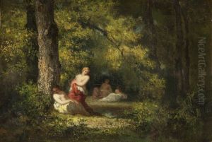 Four Nymphs in a Wood