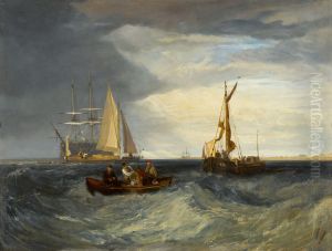 Purfleet and the Essex Shore as seen from Long Reach by J. M. W. Turner