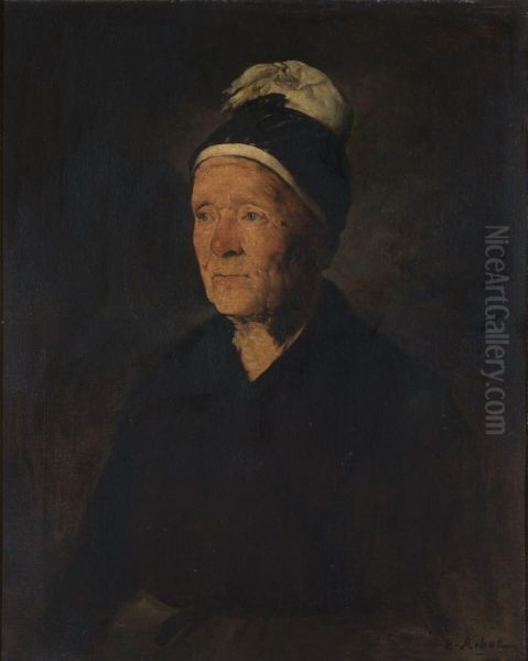 Portrait de vieille femme - view 1