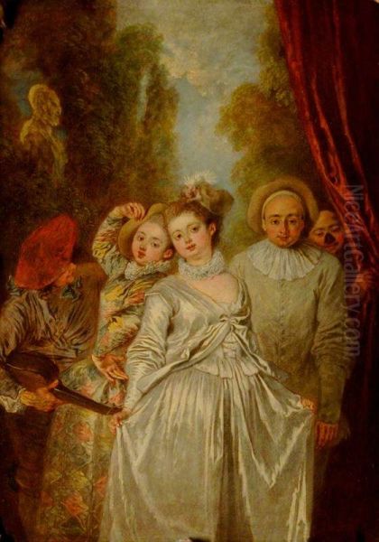Actors of the Italian Troupe - view 1