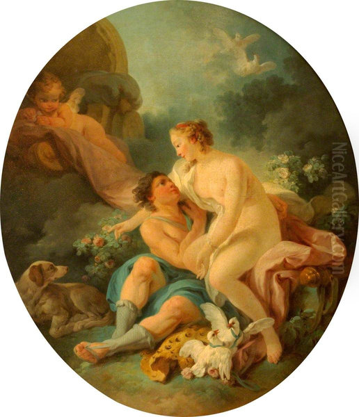 Venus and Adonis - view 1