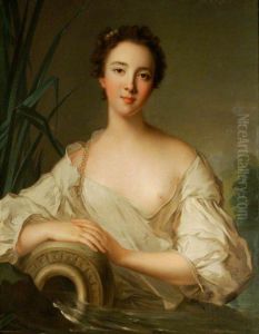 Louise-Henriette de Bourbon-Conti (1726-1759), as a River Goddess Louise-Henriette de Bourbon-Conti (1726-1759), as a River Goddess