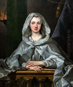 Portrait de Louise-Therese d'Orleans, duchesse de Bourbon by Louis-Michel Van Loo
