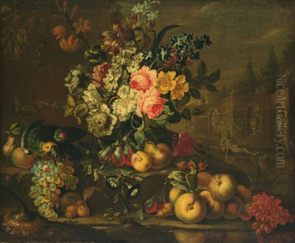 Flowers and fruits - view 1