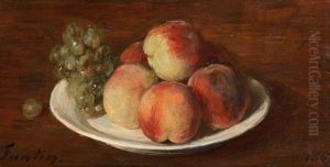 Peaches and Grapes by Henri Fantin-Latour