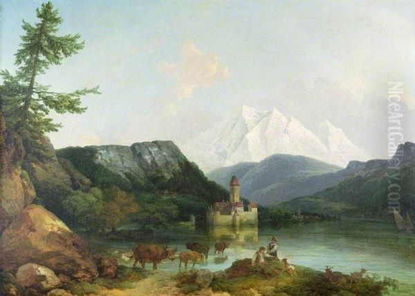 Chateau de Chillon, Switzerland - view 1