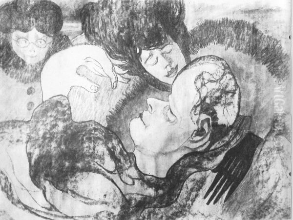 Visit to a mental hospital - view 1