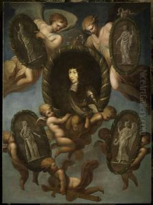 Portrait allegorique du Grand Conde by Lubin Baugin