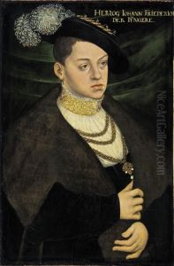Johann Ernst of Saxony by Lucas Cranach the Elder