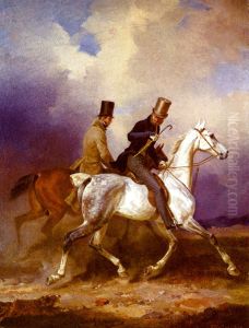 Prince Wilhelm Riding out in the Company of the artist Prince Wilhelm Riding out in the Company of the artist