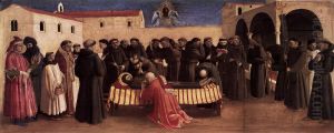 The Lamentation over St Francis by Fra Angelico