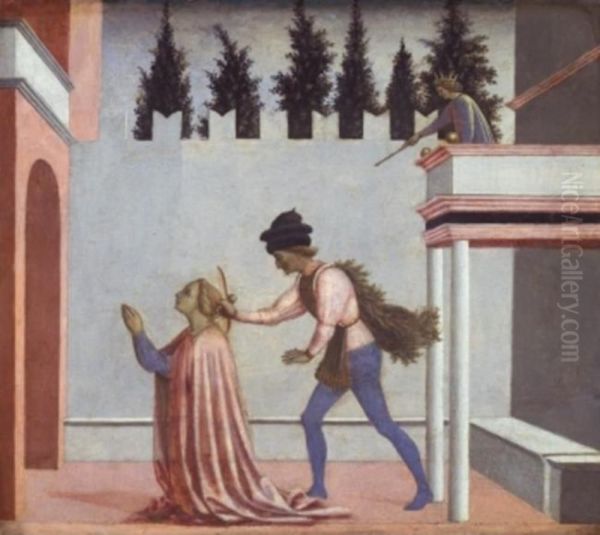 Das Martyrium der Heiligen Lucia - view 1