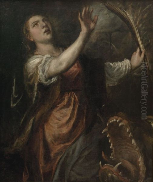 Saint Margaret and the Dragon - view 1