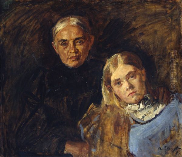 Frau Voll mit Tochter - view 1