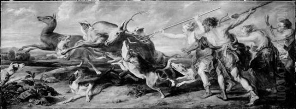 Diana auf der Hirschjagd - view 1