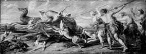 Diana auf der Hirschjagd by (studio of) Rubens, Peter Paul