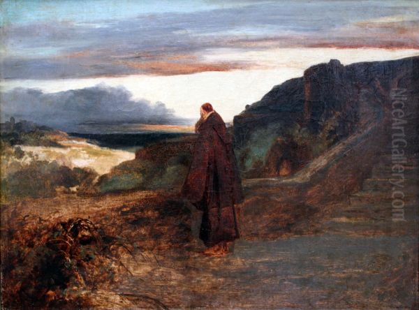 Monk on Terrace - view 1