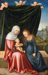 Die Heilige Anna Selbdritt by Lucas Cranach the Elder