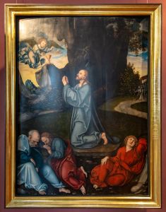 Passionszyklus - Christus am Olberg by Lucas Cranach the Elder