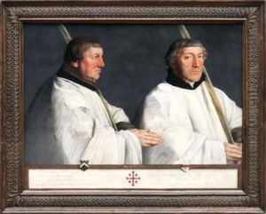 Die Utrechter Domherren Cornelius van Horn und Anthonis Taets van Ameronghen