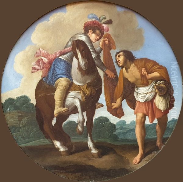 Saint Martin and the beggar - view 1