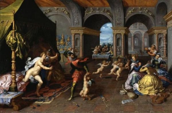 Cupid's chastisement - view 1