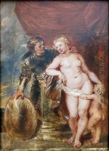 Mars, Venus und Amor by (studio of) Rubens, Peter Paul