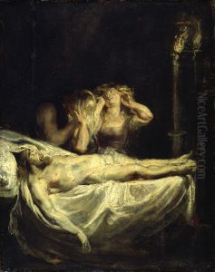 The Lamentation of Christ by (studio of) Rubens, Peter Paul